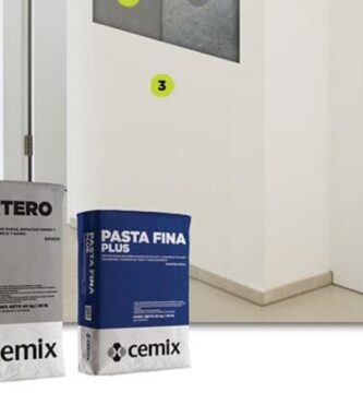 Pasta fina para tus muros para un acabado liso como el yeso