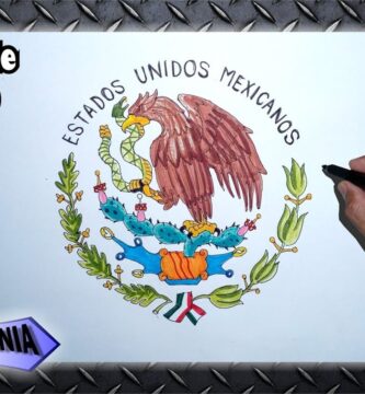 Descarga Gratis: Escudo de Mexico para Colorear y Aprender 1 Descarga Gratis: Escudo de Mexico para Colorear y Aprender