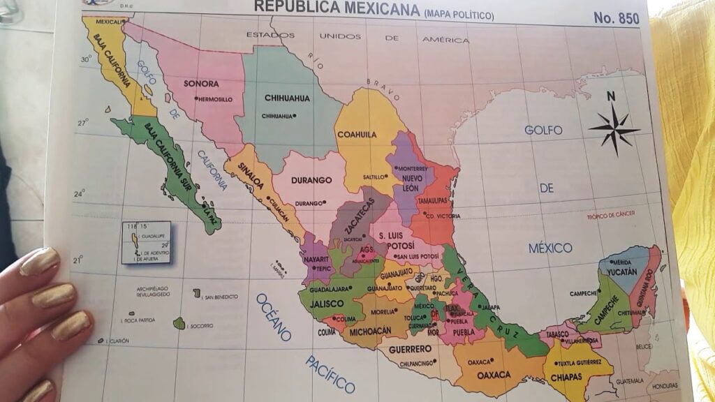 Descarga Gratis Mapa de la República Sin Nombres 1 Descarga Gratis Mapa de la República Sin Nombres