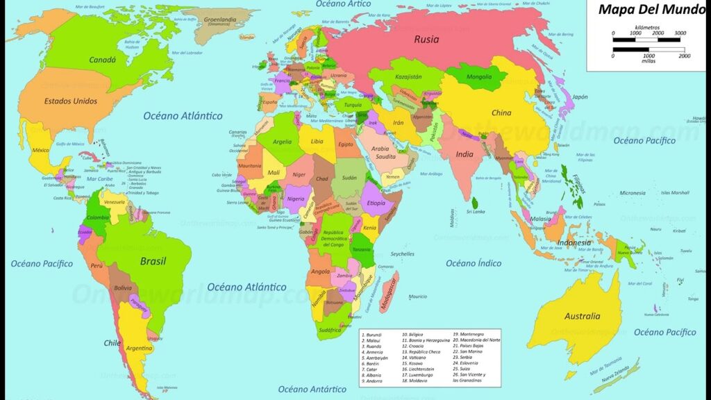 Imprime tu Mapa Mundi sin Nombre: Guía Detallada 1 Imprime tu Mapa Mundi sin Nombre: Guía Detallada