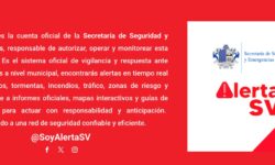 Alerta SV: Comunicación oficial de la Secretaría de Seguridad dando respuesta inmediata en Gobierno de Tamanique