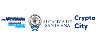 Crypto City: Identidad oficial de la Secretaría de Promoción Económica e Inversión Internacional de la Alcaldía de Santa Ana