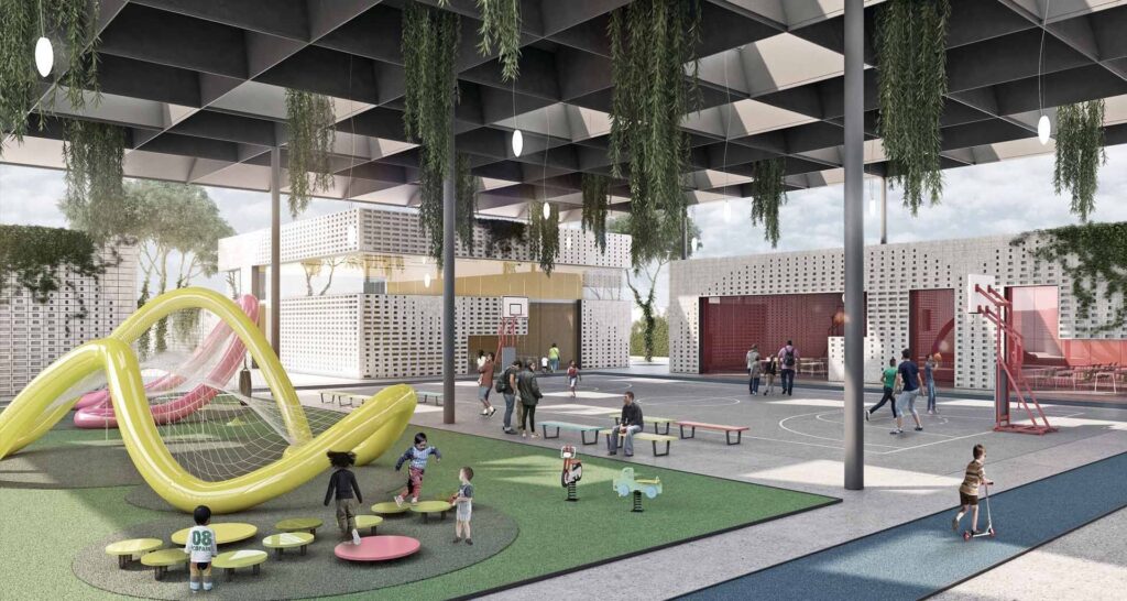 Construcción creativa que revoluciona espacios urbanos con innovación arquitectónica