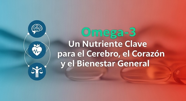 Omega 3: Nutriente Clave para Cerebro, Corazón y Bienestar General 1 Omega 3: Nutriente Clave para Cerebro, Corazón y Bienestar General
